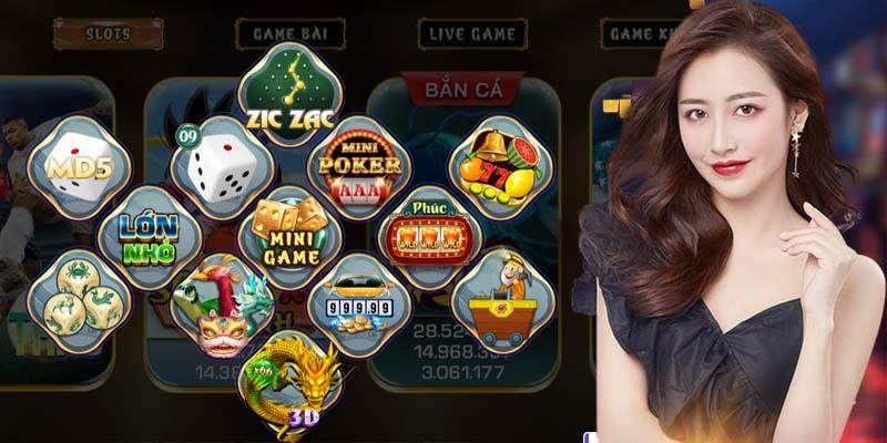 Nhiều thể loại mini games chơi siêu nhanh, thắng siêu dễ chờ đợi bet thủ