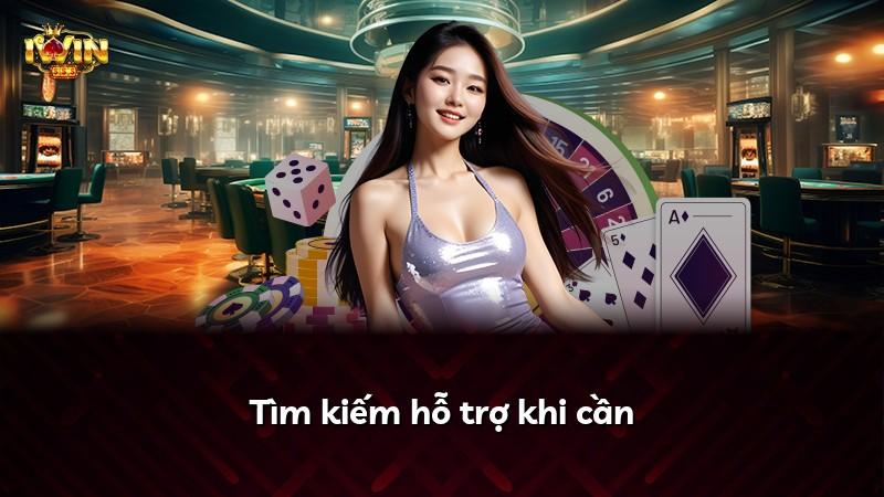 Tìm kiếm hỗ trợ khi cần
